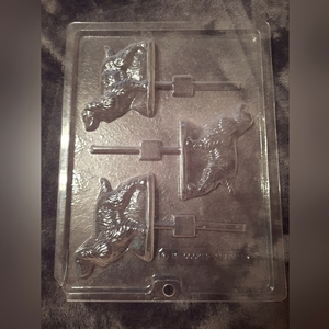 Cocker Spaniel Candy Mold Stick Mold‎